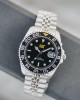Caterpillar R-Type AO.141.11.127 Quartz Ανοξείδωτο ατσάλι Μπρασελέ Μαύρο χρώμα καντράν Περιστρεφόμενη στεφάνη