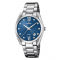 Festina F16790/C Quartz Stainless steel Bracelet Blue color dial Crystalls