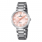 Festina F16936/C Quartz Stainless steel Bracelet Pink color dial Crystalls