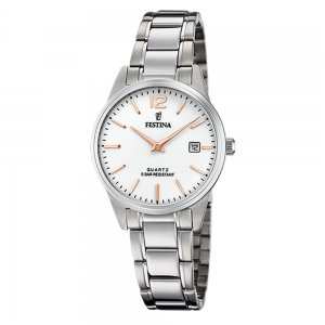 Festina F20509/1 Quartz Stainless steel Bracelet White color dial