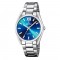 Festina F20622/I Quartz Ανοξείδωτο ατσάλι Μπρασελέ Μπλε χρώμα καντράν