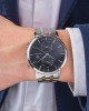 Gant Park Hill G121012 Quartz Πολλαπλών ενδείξεων Ανοξείδωτο ατσάλι Μπρασελέ Σκούρο γκρι χρώμα καντράν