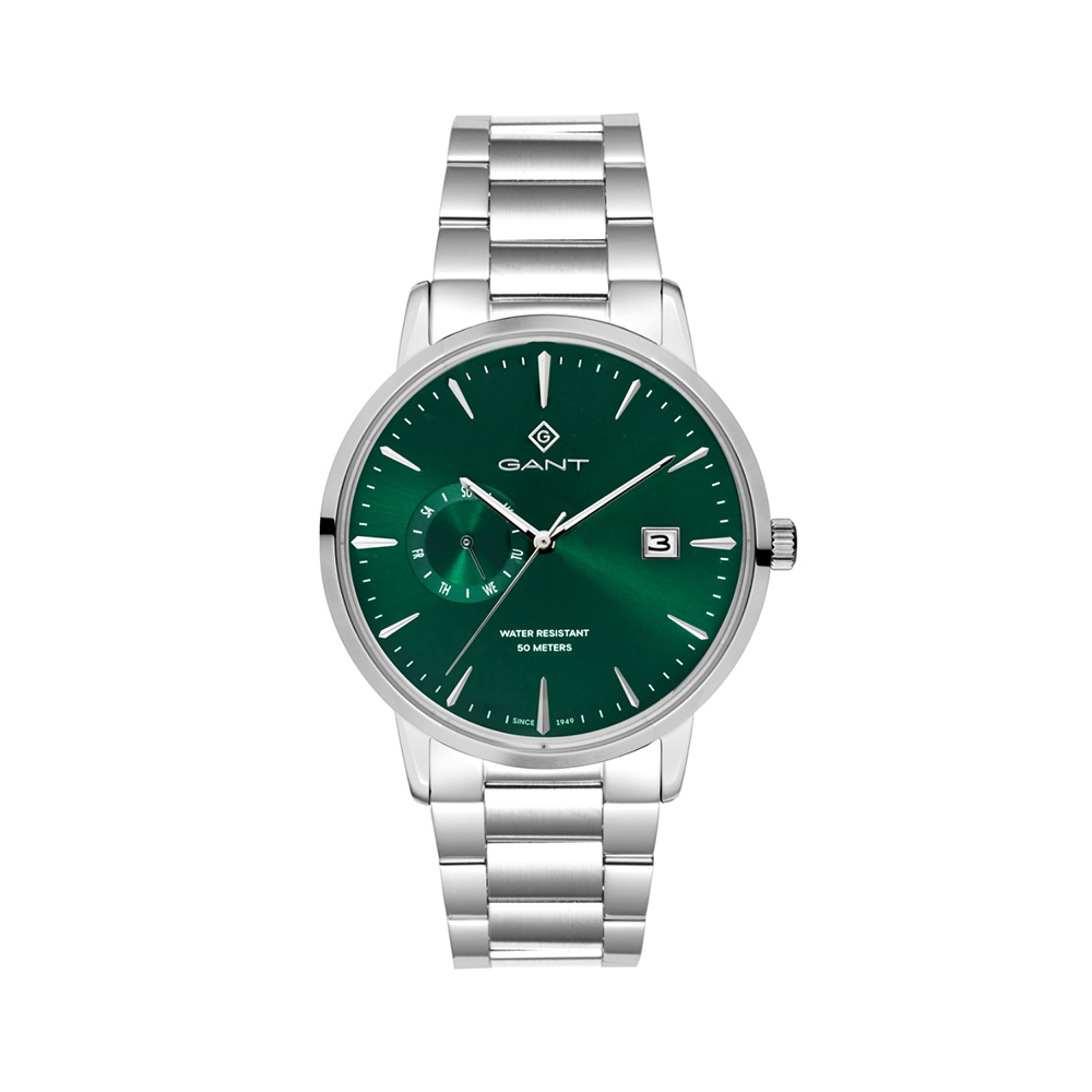 Gant East Hill G165019 Quartz Ανοξείδωτο ατσάλι Μπρασελέ Πράσινο χρώμα καντράν