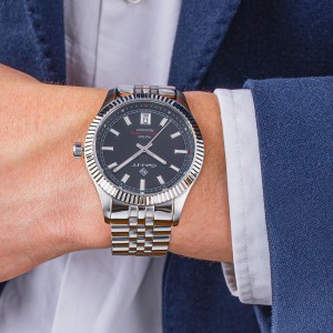 Gant Sussex G166001 Quartz Ανοξείδωτο ατσάλι Μπρασελέ Μαύρο χρώμα καντράν 