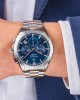 Gant Hammondsport G168004 Quartz Πολλαπλών ενδείξεων Ανοξείδωτο ατσάλι Μπρασελέ Μπλε χρώμα καντράν