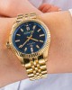 Gant Sussex G171005 Quartz Επιχρυσωμένο ανοξείδωτο ατσάλι Μπρασελέ Μπλε χρώμα καντράν