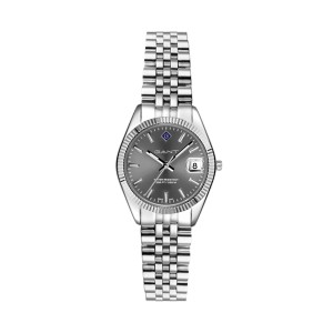 Gant Sussex Mini G181023 Quartz Ανοξείδωτο ατσάλι Μπρασελέ Γκρι χρώμα καντράν 