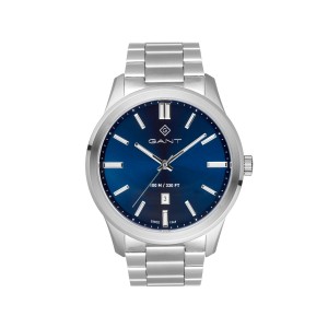 Gant Bridgeton G182003 Quartz Ανοξείδωτο ατσάλι Μπρασελέ Μπλε χρώμα καντράν 