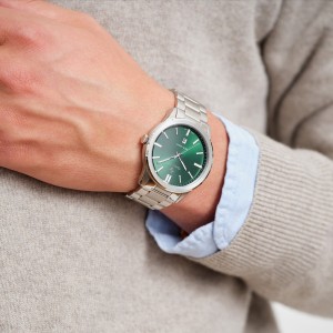 Gant Bridgeton G182004 Quartz Ανοξείδωτο ατσάλι Μπρασελέ Πράσινο χρώμα καντράν 