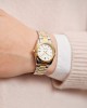 Gant Everett Mini G186002 Quartz Ανοξείδωτο ατσάλι Διμεταλλικό μπρασελέ Λευκό χρώμα καντράν 