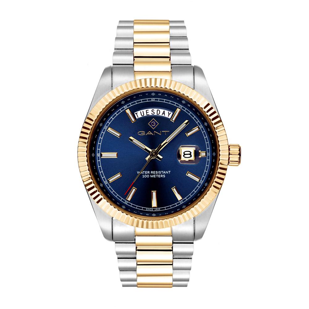 Gant Fairfax G189004 Quartz Ανοξείδωτο ατσάλι Μπρασελέ Μπλε χρώμα καντράν 