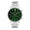 Gant East Hill G191003 Quartz Χρονογράφος Ανοξείδωτο ατσάλι Μπρασελέ Πράσινο χρώμα καντράν