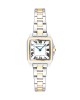 Gant Seneca G193002 Quartz Ανοξείδωτο ατσάλι Διμεταλλίκο Μπρασελε Λευκό χρώμα καντράν Λατινική αρίθμιση
