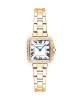 Gant Seneca Bijou G193103 Quartz Επιχρυσωμένο Ανοξείδωτο ατσάλι Μπρασελέ Λευκό χρώμα καντράν Λατινική αρίθμιση Κρύσταλλα