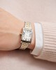 Gant Rhode Island Mini G195003 Quartz Ανοξείδωτο ατσάλι Διμεταλλικό Μπρασελέ Λευκό χρώμα καντράν Λατινική αρίθμιση
