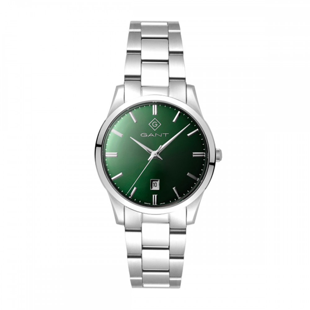 Gant Taunton G208005 Quartz Ανοξείδωτο ατσάλι Μπρασελέ Πράσινο χρώμα καντράν 