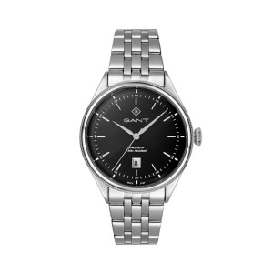 Gant Cortland G305001 Quartz Ανοξείδωτο ατσάλι Μπρασελέ Μαύρο χρώμα καντράν 