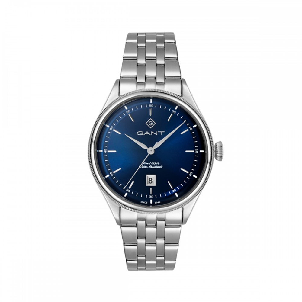 Gant Cortland G305002 Quartz Ανοξείδωτο ατσάλι Μπρασελέ Μπλε χρώμα καντράν 