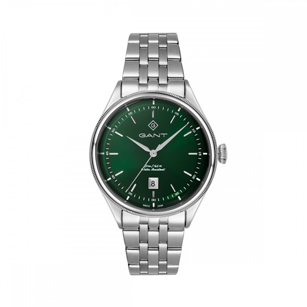 Gant Cortland G305003 Quartz Ανοξείδωτο ατσάλι Μπρασελέ Πράσινο χρώμα καντράν 