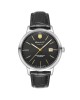Gant Prestige P266002 Quartz Ανοξείδωτο ατσάλι Μα΄ύρο δερμάτινο λουρί Μαύρο χρώμα καντράν