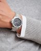 Gant Prestige P301001 Quartz Ανοξείδωτο ατσάλι Μπρασελέ Μαύρο χρώμα καντράν Περιστρεφόμενη στεφάνη Καταδυτικό