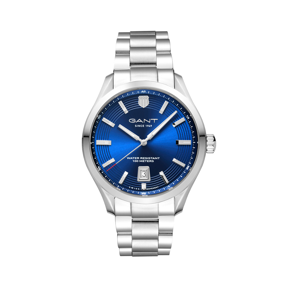 Gant Prestige P415002 Quartz Ανοξείδωτο ατσάλι Μπρασελέ Μπλε χρώμα καντράν 