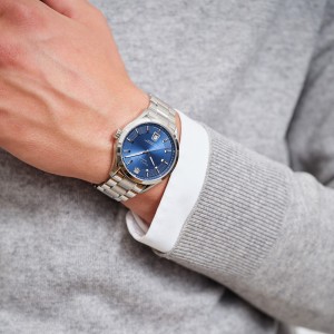Gant Prestige P415002 Quartz Ανοξείδωτο ατσάλι Μπρασελέ Μπλε χρώμα καντράν 
