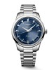 Longines Conquest Heritage L1.650.4.92.6 Αυτόματο Ανοξείδωτο ατσάλι Μπρασελέ Μπλε χρώμα καντράν