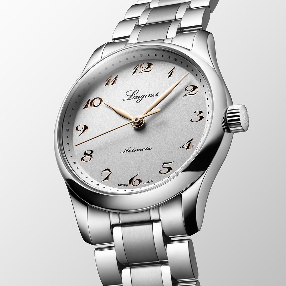 Longines Master Collection L2.357.4.70.6  Αυτόματο Ανοξείδωτο ατσάλι Μπρασελέ Ασημί χρώμα καντράν