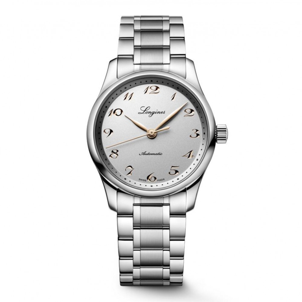 Longines Master Collection L2.357.4.70.6  Αυτόματο Ανοξείδωτο ατσάλι Μπρασελέ Ασημί χρώμα καντράν