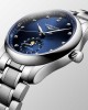 Longines Master Collection L2.409.4.97.6 Αυτόματο Ανοξείδωτο ατσάλι Μπρασελέ Μπλε χρώμα καντράν Διαμάντια