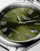 Longines Master Collection L2.793.4.09.6 Αυτόματο Ανοξείδωτο ατσάλι Μπρασελέ Πράσινο χρώμα καντράν Λατινική αρίθμιση