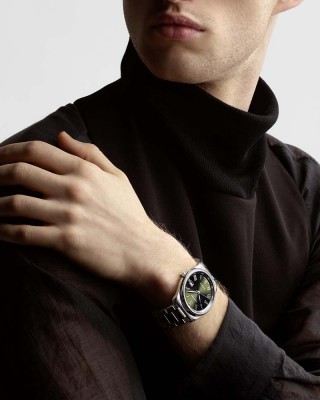 Longines Master Collection L2.793.4.59.2 Αυτόματο Ανοξείδωτο ατσάλι Καφέ δερμάτινο λουρί Μαύρο χρώμα καντράν Λατινική αρίθμιση