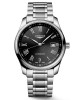 Longines Master Collection L2.793.4.59.6 Αυτόματο Ανοξείδωτο ατσάλι Μπρασελέ Μαύρο χρώμα καντράν Λατινική αρίθμιση