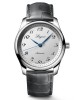 Longines Master Collection L2.793.4.73.2 Αυτόματο Ανοξείδωτο ατσάλι Ανθρακί δερμάτινο λουρί Ασημί χρώμα καντράν
