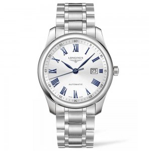 Longines Master Collection L2.793.4.79.6 Automatic Stainless steel Bracelet White color dial Latin numbered