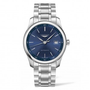 Longines Master collection L2.793.4.92.6 Automatic Stainless steel Bracelet Blue color dial