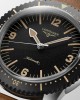 Longines Skin Diver L2.822.4.56.2 Καταδυτικό Ανοξείδωτο ατσάλι Αυτόματο Δερμάτινο καφέ λουρί Περιστρεφόμενη στεφάνη