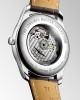 Longines Master Collection L2.893.4.78.3 Αυτόματο Ανοξείδωτο ατσάλι Δερμάτινο λουρί καφε χρώματος Λευκό χρώμα καντράν