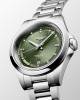 Longines Conquest L3.320.4.07.6  Αυτόματο Ανοξείδωτο ατσάλι Μπρασελέ Πράσινο χρώμα καντράν Διαμάντια