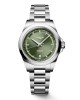 Longines Conquest L3.320.4.07.6  Αυτόματο Ανοξείδωτο ατσάλι Μπρασελέ Πράσινο χρώμα καντράν Διαμάντια
