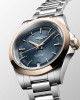 Longines Conquest L3.430.5.92.6 Αυτόματο Ανοξείδωτο ατσάλι Μπρασελέ Μπλε χρώμα καντράν Χρυσή στεφάνη 18 Καρατίων