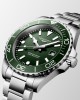 Longines HydroConquest L3.769.4.06.6 Quartz Ανοξείδωτο ατσάλι Μπρασελέ Πράσινο χρώμα καντράν