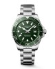Longines HydroConquest L3.769.4.06.6 Quartz Ανοξείδωτο ατσάλι Μπρασελέ Πράσινο χρώμα καντράν