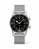 Longines Legend Diver L3.774.4.50.6 Καταδυτικό Ανοξείδωτο ατσάλι Αυτόματο Milanese bracelet Μαύρο χρώμα καντράν