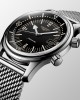 Longines Legend Diver L3.774.4.50.6 Καταδυτικό Ανοξείδωτο ατσάλι Αυτόματο Milanese bracelet Μαύρο χρώμα καντράν