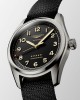 Longines Spirit L3.811.1.53.2 Αυτόματος Τιτάνιο Συνθετικό λουρί μαύρου χρώματος Ανθρακί χρώμα καντράν
