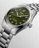 Longines Spirit L3.811.4.03.6 Αυτόματος Ανοξείδωτο ατσάλι Μπρασελέ Πράσινο ματ χρώμα καντράν