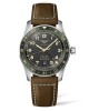 Longines Spirit L3.812.4.63.2 Αυτόματο Ανοξείδωτο ατσάλι Δερμάτινο λουρί καφε χρώματος Ανθρακί χρώμα καντράν Κεραμική στεφάνη