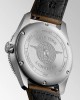 Longines Spirit L3.812.4.63.2 Αυτόματο Ανοξείδωτο ατσάλι Δερμάτινο λουρί καφε χρώματος Ανθρακί χρώμα καντράν Κεραμική στεφάνη